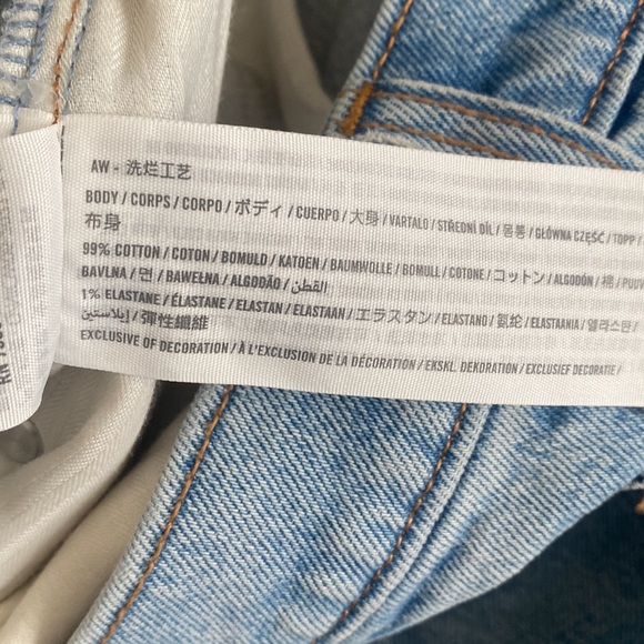 Abercrombie And Fich The 90s Baggy Shorts Low Rise Size 37/24 - Picture 6 of 10